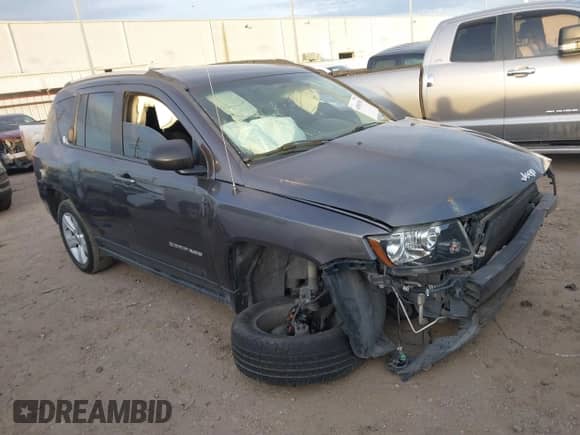 2017 Jeep Compass Sport с VIN 1C4NJCBA0HD146641, выставлен на аукционе IAAI как лот 41091501 с пробегом Не указан миль и . История ставок и продаж доступна на DreamBid. Изображение 1.