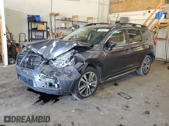 2019 Subaru Ascent Limited with VIN 4S4WMAPD5K3435672, listed as a Copart auction lot 69558975 with 61,954 mi miles and Salvage title. Bid and sale history available at DreamBid. Image 1.