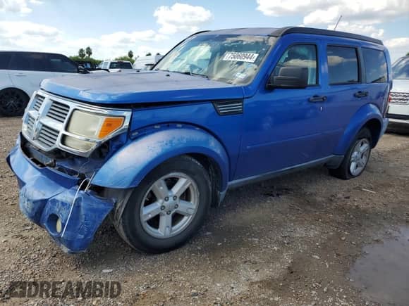 2008 Dodge Nitro SXT с VIN 1D8GT28K68W161826, выставлен на аукционе Copart как лот 75060944 с пробегом 262 777 миль миль и Списание • Salvage title. История ставок и продаж доступна на DreamBid. Изображение 1.