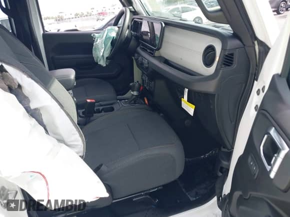 2025 Jeep Wrangler Sport S с VIN 1C4PJXDG4SW650607, выставлен на аукционе IAAI как лот 43134560 с пробегом 482 миль миль и . История ставок и продаж доступна на DreamBid. Изображение 5.