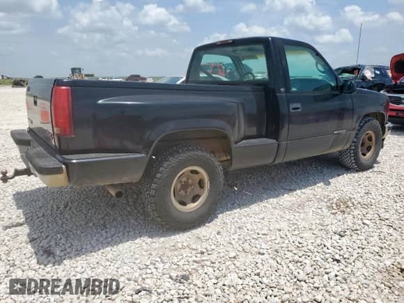 1998 GMC Sierra 1500 z VIN 1GTEC14M8WZ543813, wystawiony jako Copart lot #59757915 z przebiegiem 157 167 mil mil oraz Czysty tytuł • Clean title. Historia ofert i sprzedaży dostępna na DreamBid. Obrazek 3.