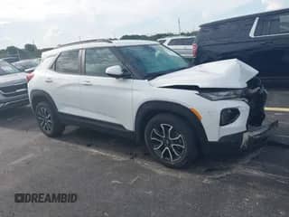 2022 Chevrolet TrailBlazer ACTIV with VIN KL79MVSL2NB067935, listed as a IAAI auction lot 43086512 with 81,590 mi miles and . Bid and sale history available at DreamBid. Image 1.