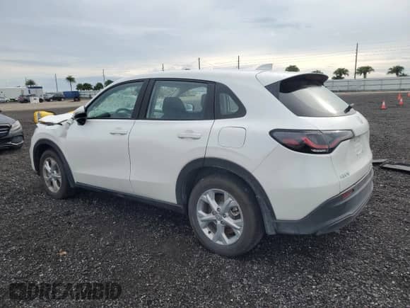 2025 Honda HR-V LX с VIN 3CZRZ1H38SM756980, выставлен на аукционе Copart как лот 81060465 с пробегом Не указан миль и Списание • Salvage title. История ставок и продаж доступна на DreamBid. Изображение 2.