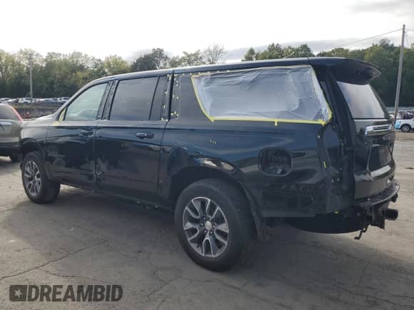 2024 Chevrolet Suburban LT with VIN 1GNSKCKD4RR116483, listed as a Copart auction lot 81288105 with 59,645 mi miles and Salvage title. Bid and sale history available at DreamBid. Image 2.