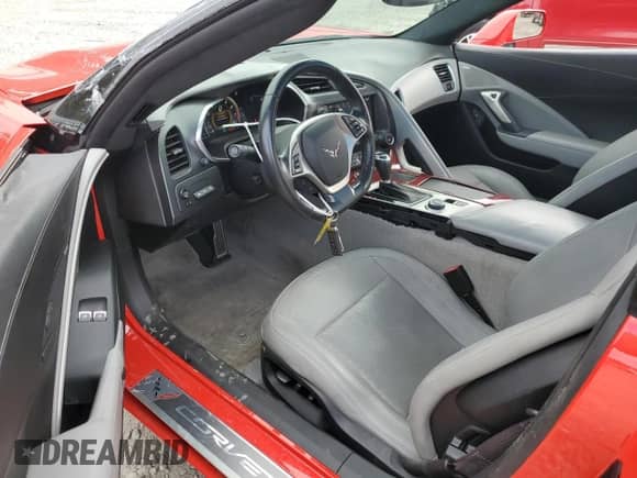 2016 Chevrolet Corvette 3LT with VIN 1G1YF2D7XG5101881, listed as a Copart auction lot 72648924 with 30,078 mi miles and Salvage title. Bid and sale history available at DreamBid. Image 8.