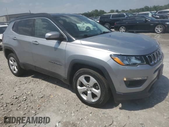 2018 Jeep Compass Latitude с VIN 3C4NJDBB9JT492931, выставлен на аукционе Copart как лот 59509095 с пробегом 80 200 миль миль и Списание • Salvage title. История ставок и продаж доступна на DreamBid. Изображение 4.