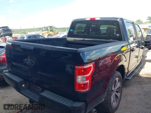 2019 Ford F-150 XL with VIN 1FTEW1E57KKC75967, listed as a IAAI auction lot 42554016 with 95,257 mi miles and . Bid and sale history available at DreamBid. Image 4.