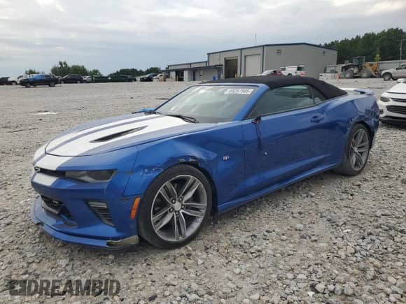 2018 Chevrolet Camaro 2SS с VIN 1G1FH3D73J0149203, выставлен на аукционе Copart как лот 69287905 с пробегом 16 276 миль миль и Списание • Salvage title. История ставок и продаж доступна на DreamBid. Изображение 1.