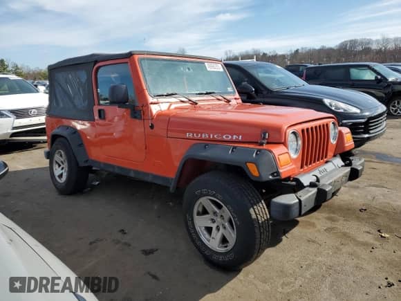 2006 Jeep Wrangler z VIN 1J4FA64S66P738949, wystawiony jako Copart lot #49996355 z przebiegiem 161 353 mil mil oraz Nie do naprawy • Non repairable. Historia ofert i sprzedaży dostępna na DreamBid. Obrazek 4.