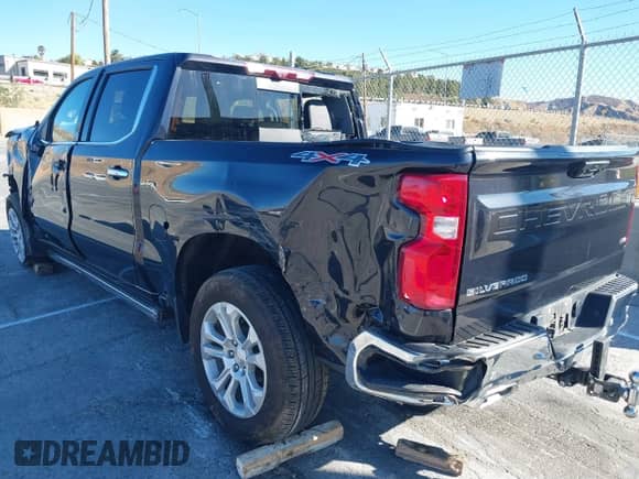 2022 Chevrolet Silverado 1500 LTZ with VIN 1GCUDGET3NZ594717, listed as a IAAI auction lot 41338315 with Not provided miles and . Bid and sale history available at DreamBid. Image 17.