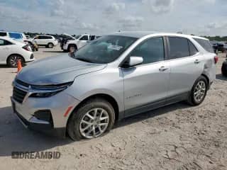 2022 Chevrolet Equinox LT с VIN 3GNAXJEV2NL178763, выставлен на аукционе Copart как лот 70887275 с пробегом 36 998 миль миль и Списание • Salvage title. История ставок и продаж доступна на DreamBid. Изображение 1.