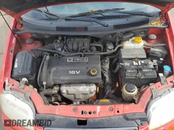 2008 Chevrolet Aveo LS z VIN KL1TD66668B263973, wystawiony jako Copart lot #81762485 z przebiegiem Nie podano mil oraz Czysty tytuł • Clean title. Historia ofert i sprzedaży dostępna na DreamBid. Obrazek 11.