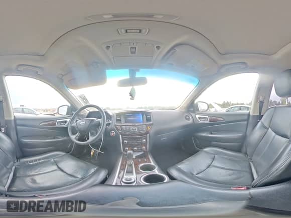 2016 Nissan Pathfinder Platinum with VIN 5N1AR2MM4GC643202, listed as a Copart auction lot 81482585 with 129,559 mi miles and Salvage title. Bid and sale history available at DreamBid. Image 15.