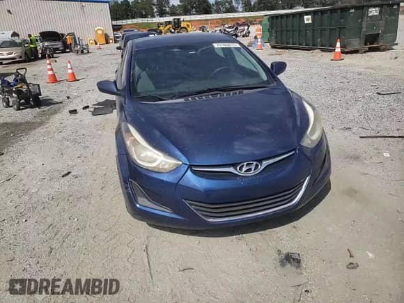 2015 Hyundai Elantra SE with VIN 5NPDH4AE5FH646884, listed as a Copart auction lot 70193815 with 96,517 mi miles and Salvage title. Bid and sale history available at DreamBid. Image 13.