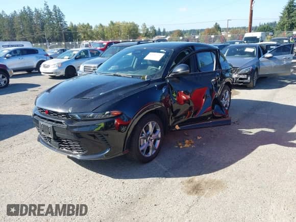 2024 Dodge Hornet R/T with VIN ZACPDFCW3R3A33899, listed as a IAAI auction lot 43282731 with 31,815 mi miles and . Bid and sale history available at DreamBid. Image 2.