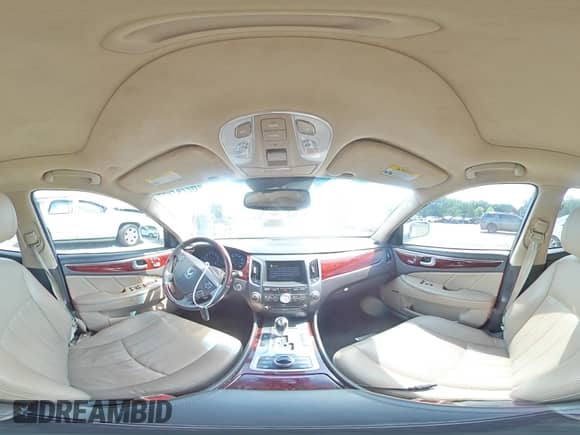 2013 Hyundai Equus Signature z VIN KMHGH4JH6DU071703, wystawiony jako Copart lot #62747795 z przebiegiem 140 584 mil mil oraz Szkoda całkowita • Salvage title. Historia ofert i sprzedaży dostępna na DreamBid. Obrazek 14.