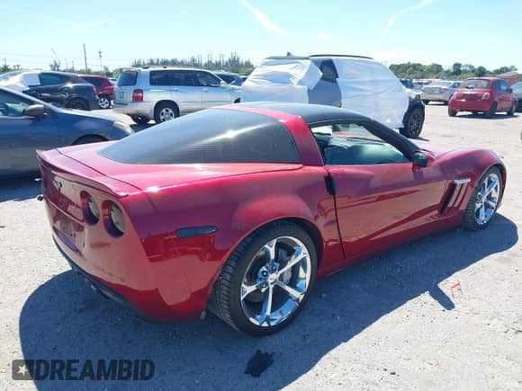 2010 Chevrolet Corvette Grand Sport 3LT with VIN 1G1YS2DW7A5103310, listed as a IAAI auction lot 41844253 with 41,430 mi miles and . Bid and sale history available at DreamBid. Image 4.