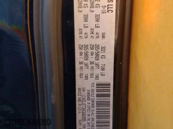 2017 Dodge Durango Citadel Anodized Platinum with VIN 1C4SDJET3HC666995, listed as a Copart auction lot 75274183 with Not provided miles and . Bid and sale history available at DreamBid. Image 15.