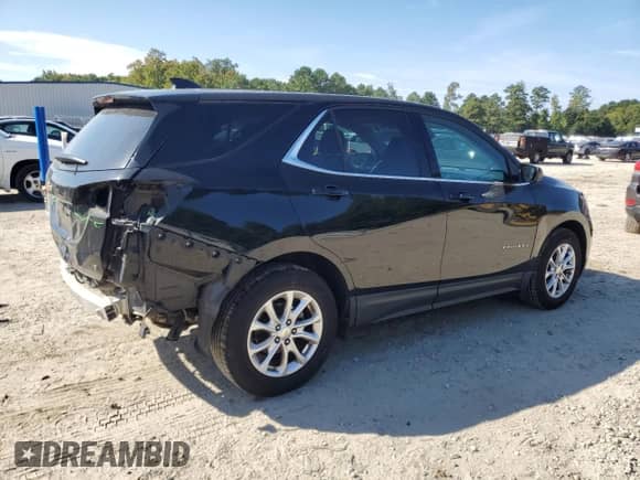 2020 Chevrolet Equinox LT with VIN 2GNAXJEVXL6114388, listed as a Copart auction lot 81681925 with 117,505 mi miles and Salvage title. Bid and sale history available at DreamBid. Image 3.