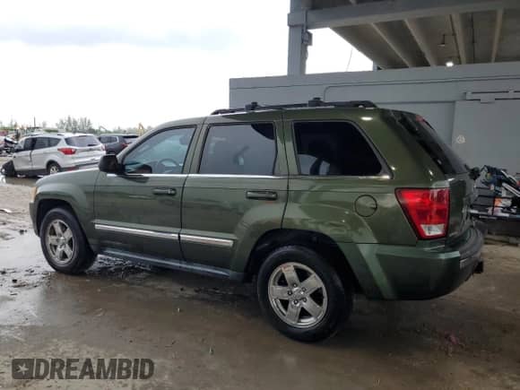 2006 Jeep Grand Cherokee Limited with VIN 1J8HS58N96C362645, listed as a Copart auction lot 71796665 with Not provided miles and Salvage title. Bid and sale history available at DreamBid. Image 2.