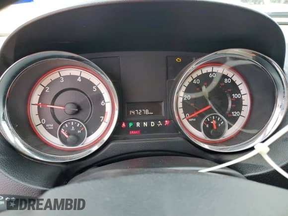 2013 Dodge Grand Caravan SE with VIN 2C4RDGBG7DR782601, listed as a Copart auction lot 80044554 with 147,278 mi miles and Clean title. Bid and sale history available at DreamBid. Image 9.