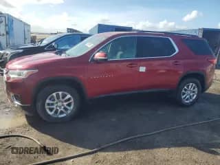 2021 Chevrolet Traverse LT Cloth с VIN 1GNERGKW0MJ189634, выставлен на аукционе Copart как лот 71372505 с пробегом Не указан миль и На запчасти • Non repairable. История ставок и продаж доступна на DreamBid. Изображение 1.