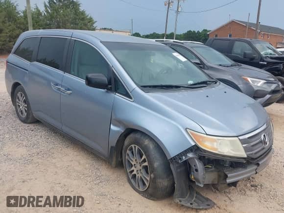 2012 Honda Odyssey EX с VIN 5FNRL5H46CB093437, выставлен на аукционе IAAI как лот 42844929 с пробегом 220 154 миль миль и . История ставок и продаж доступна на DreamBid. Изображение 1.