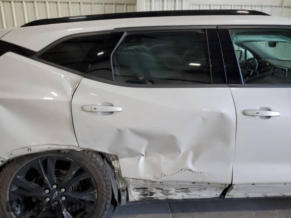 2021 Chevrolet Blazer RS with VIN 3GNKBKRS9MS525986, listed as a Copart auction lot 85845775 with 46,424 mi miles and Salvage title. Bid and sale history available at DreamBid. Image 11.