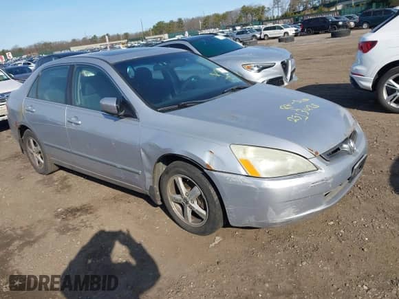 2003 Honda Accord EX z VIN 1HGCM55613A072160, wystawiony jako IAAI lot #41948285 z przebiegiem Nie podano mil oraz . Historia ofert i sprzedaży dostępna na DreamBid. Obrazek 1.