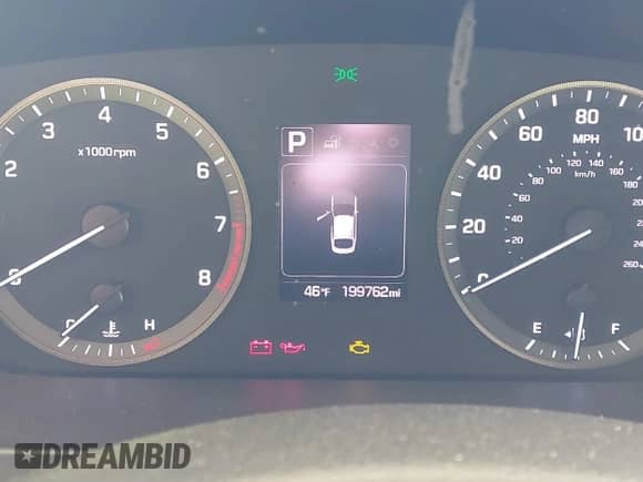 2016 Hyundai Sonata SE z VIN 5NPE24AF9GH349844, wystawiony jako IAAI lot #41310956 z przebiegiem 199 762 mil mil oraz . Historia ofert i sprzedaży dostępna na DreamBid. Obrazek 7.