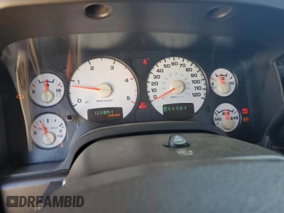 2004 Dodge 3500 SLT with VIN 3D7MU48614G158487, listed as a Copart auction lot 69199324 with 122,891 mi miles and Salvage title. Bid and sale history available at DreamBid. Image 9.