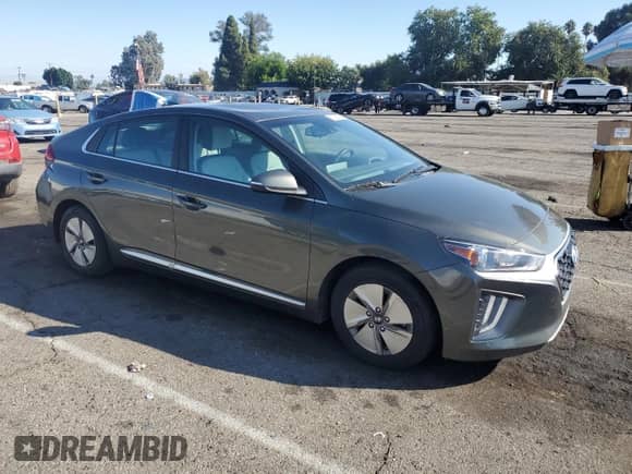 2021 Hyundai Ioniq SE z VIN KMHC75LC1MU257884, wystawiony jako Copart lot #80375615 z przebiegiem 54 014 mil mil oraz Szkoda całkowita • Salvage title. Historia ofert i sprzedaży dostępna na DreamBid. Obrazek 4.