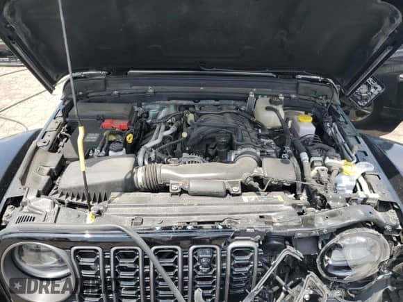 2024 Jeep Wrangler Rubicon with VIN 1C4PJXFG8RW319178, listed as a Copart auction lot 62107315 with 18,279 mi miles and Salvage title. Bid and sale history available at DreamBid. Image 12.