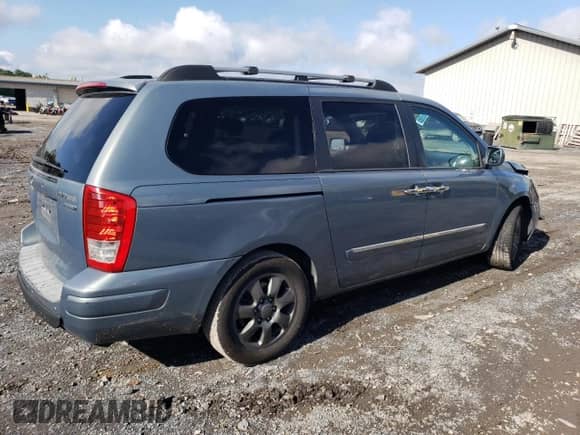 2008 Hyundai Entourage GLS with VIN KNDMC233186047878, listed as a Copart auction lot 74483344 with 142,802 mi miles and Salvage title. Bid and sale history available at DreamBid. Image 3.
