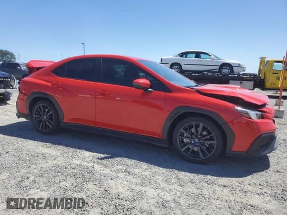 2023 Subaru WRX Limited с VIN JF1VBAL61P9824915, выставлен на аукционе Copart как лот 56572875 с пробегом 21 109 миль миль и Списание • Salvage title. История ставок и продаж доступна на DreamBid. Изображение 4.