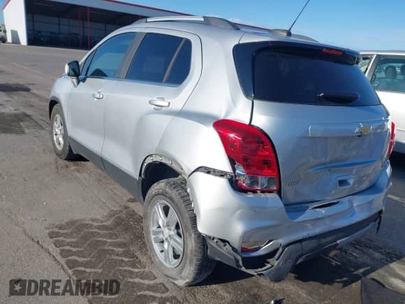 2017 Chevrolet Trax LT z VIN 3GNCJLSB2HL132693, wystawiony jako IAAI lot #43082398 z przebiegiem 71 625 mil mil oraz . Historia ofert i sprzedaży dostępna na DreamBid. Obrazek 3.