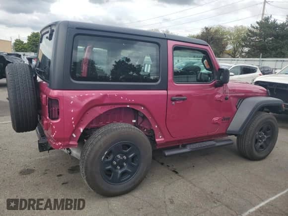 2022 Jeep Wrangler Sport с VIN 1C4HJXAG7NW147909, выставлен на аукционе Copart как лот 73051454 с пробегом 21 707 миль миль и Списание • Salvage title. История ставок и продаж доступна на DreamBid. Изображение 3.