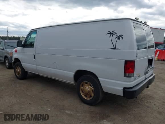2014 Ford Econoline Cargo Commercial with VIN 1FTNE1EWXEDA07967, listed as a IAAI auction lot 43409244 with 143,735 mi miles and . Bid and sale history available at DreamBid. Image 3.