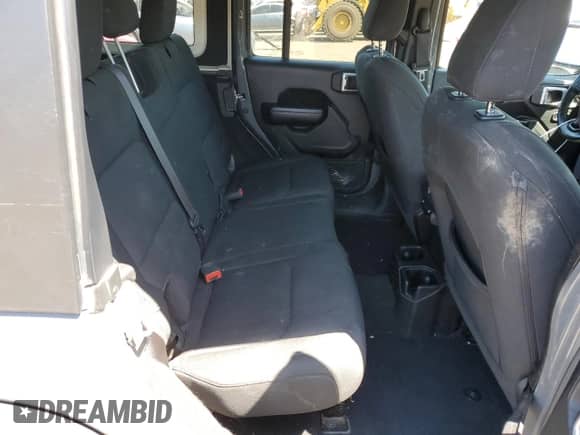 2021 Jeep Wrangler Unlimited Sport Altitude with VIN 1C4HJXDN4MW637538, listed as a Copart auction lot 62377565 with 52,998 mi miles and Salvage title. Bid and sale history available at DreamBid. Image 10.