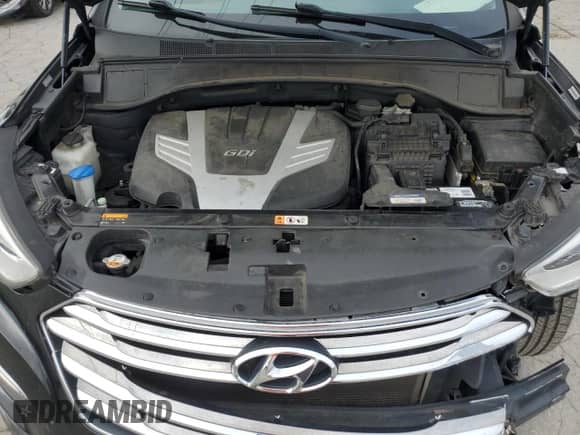 2016 Hyundai Santa Fe SE with VIN KM8SM4HF6GU130800, listed as a Copart auction lot 62937175 with 142,006 mi miles and Salvage title. Bid and sale history available at DreamBid. Image 12.