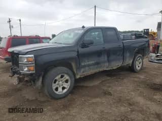 2014 Chevrolet Silverado 1500 LT с VIN 1GCVKREH9EZ106100, выставлен на аукционе Copart как лот 61957105 с пробегом 155 733 миль миль и Списание • Salvage title. История ставок и продаж доступна на DreamBid. Изображение 1.
