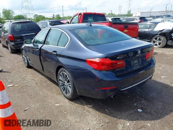 2017 BMW 5 Series 530i xDrive with VIN WBAJA7C35HWA70103, listed as a IAAI auction lot 42154954 with 123,084 mi miles and . Bid and sale history available at DreamBid. Image 3.