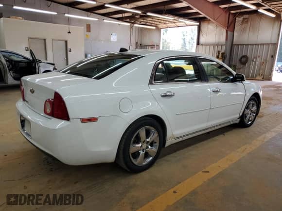 2012 Chevrolet Malibu 2LT with VIN 1G1ZD5E00CF396698, listed as a Copart auction lot 70101335 with 127,423 mi miles and Salvage title. Bid and sale history available at DreamBid. Image 3.