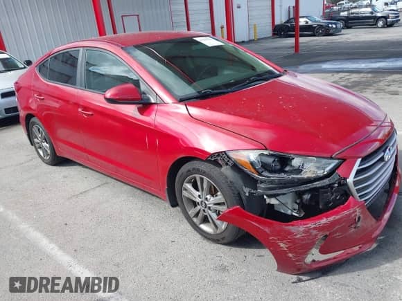 2018 Hyundai Elantra Value Edition z VIN 5NPD84LF4JH263825, wystawiony jako IAAI lot #43396508 z przebiegiem 96 899 mil mil oraz . Historia ofert i sprzedaży dostępna na DreamBid. Obrazek 1.