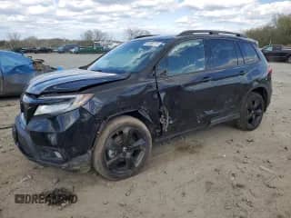 2021 Honda Passport Elite с VIN 5FNYF8H01MB033021, выставлен на аукционе Copart как лот 53395775 с пробегом 50 643 миль миль и Списание • Salvage title. История ставок и продаж доступна на DreamBid. Изображение 1.