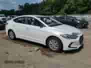 2017 Hyundai Elantra SE with VIN 5NPD74LF5HH080883, listed as a Copart auction lot 68003785 with 98,250 mi miles and Salvage title. Bid and sale history available at DreamBid. Image 4.