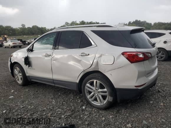 2020 Chevrolet Equinox Premier с VIN 3GNAXYEX9LS665844, выставлен на аукционе Copart как лот 68512015 с пробегом 16 080 миль миль и Списание • Salvage title. История ставок и продаж доступна на DreamBid. Изображение 2.