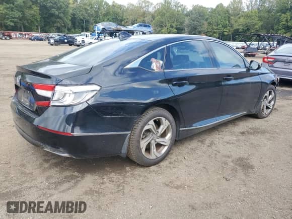 2018 Honda Accord EX z VIN 1HGCV1F43JA120998, wystawiony jako Copart lot #80575925 z przebiegiem 79 247 mil mil oraz Szkoda całkowita • Salvage title. Historia ofert i sprzedaży dostępna na DreamBid. Obrazek 3.
