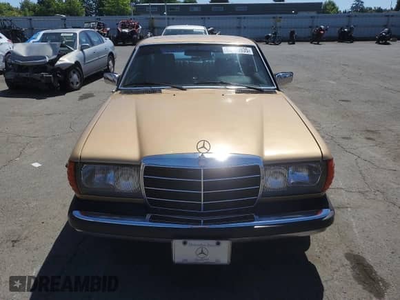 1983 Mercedes-Benz 300 z VIN WDBAB53A2DB002731, wystawiony jako Copart lot #63855935 z przebiegiem 263 251 mil mil oraz Czysty tytuł • Clean title. Historia ofert i sprzedaży dostępna na DreamBid. Obrazek 5.