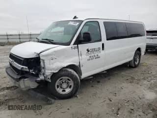 2019 Chevrolet Express Passenger LT с VIN 1GAZGPFG5K1227870, выставлен на аукционе Copart как лот 47118965 с пробегом 65 464 миль миль и Списание • Salvage title. История ставок и продаж доступна на DreamBid. Изображение 1.